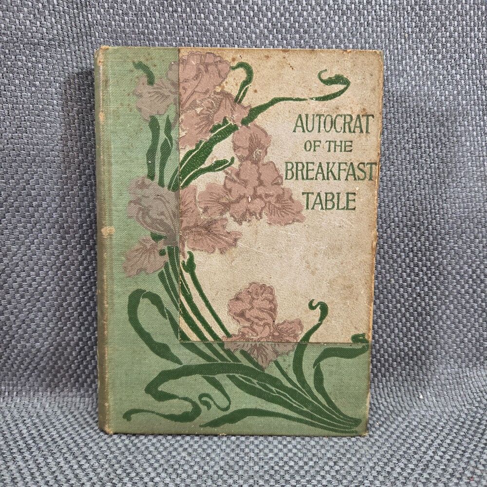 1890s The Autocrat of the Breakfast Table Oliver Wendell Holmes Caldwell Pocket